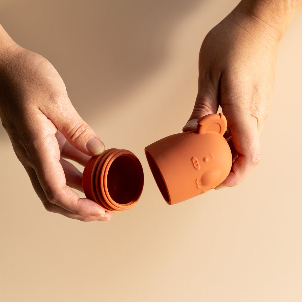 Toddler bath toy made from high quality silicon. Montessori style, Aussie animal bath toys.