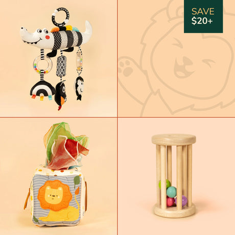 Curious Minds baby sensory toy bundle