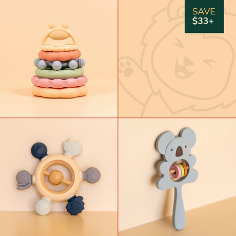 Hello World newborn welcome toy bundle