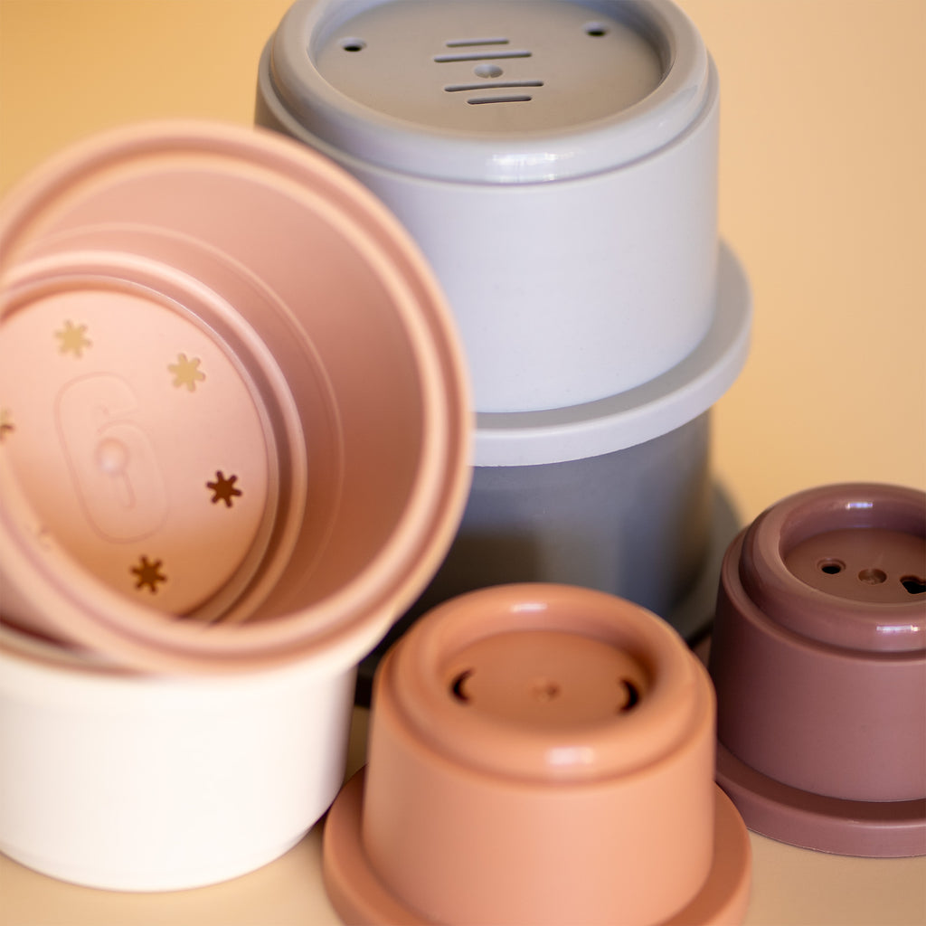 versatile Stacking cups toy for toddlers, detail view alt